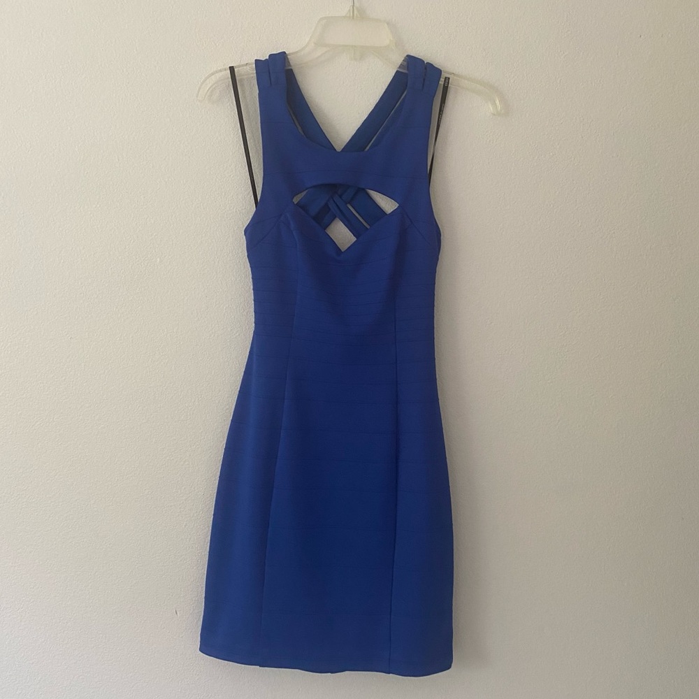 Guess blue dress size 2